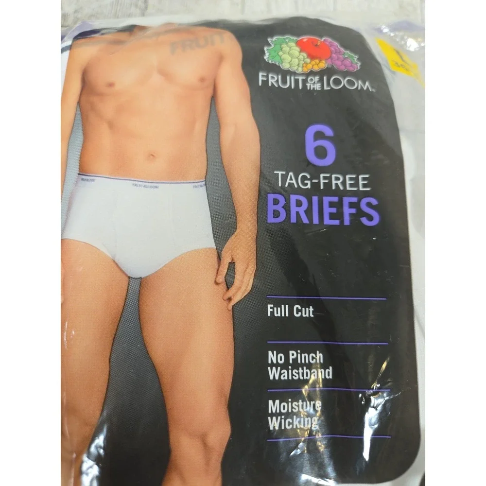 Hanes Mens Underwear Briefs LARGE 36-38 White 6 Pack + 9 Pack